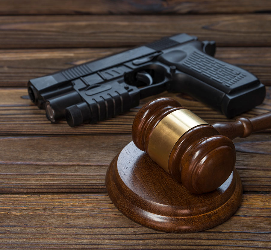 gun and gavel